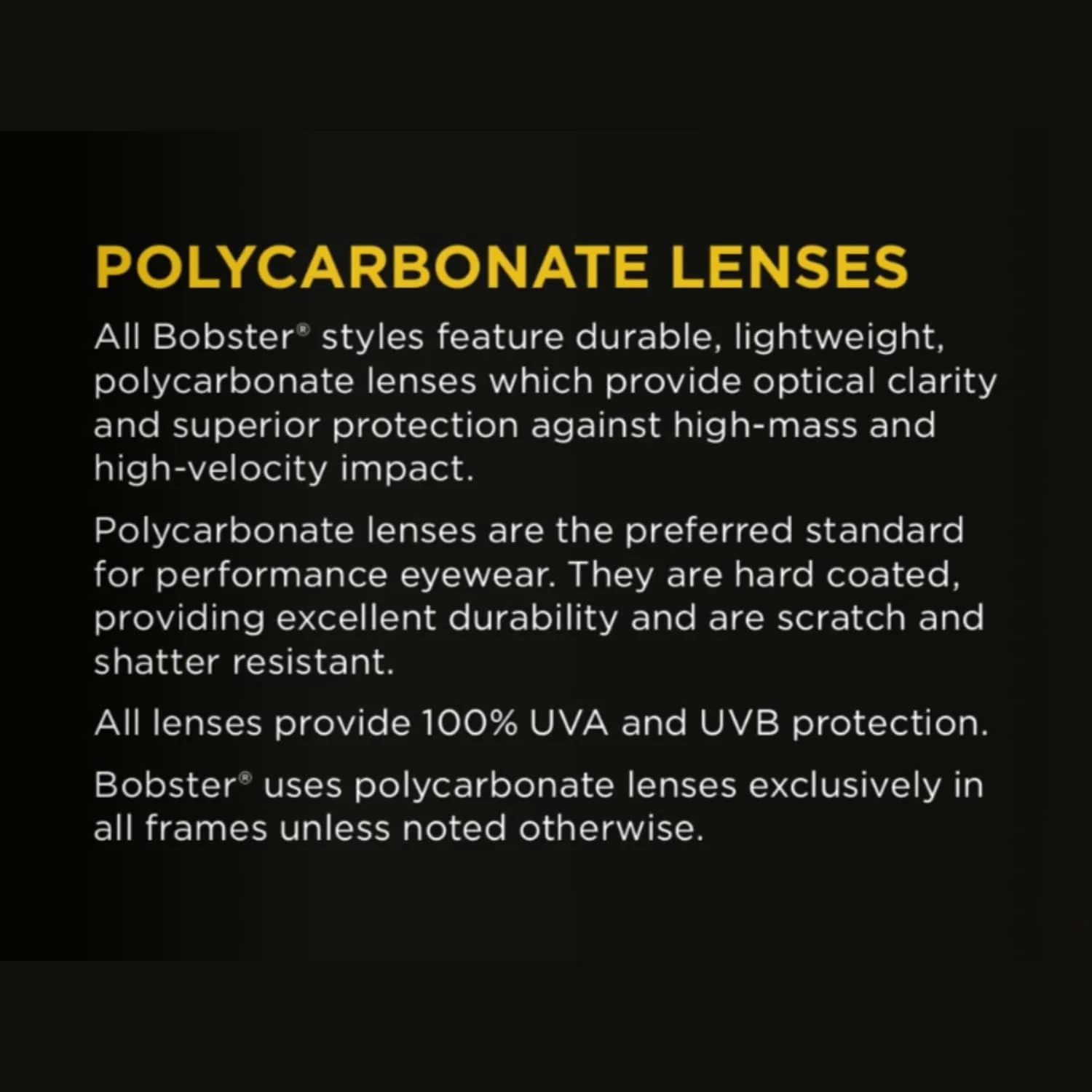 Bobster Renegade Sport Sunglasses Gloss Black Frame/Clear Photochromic Lens