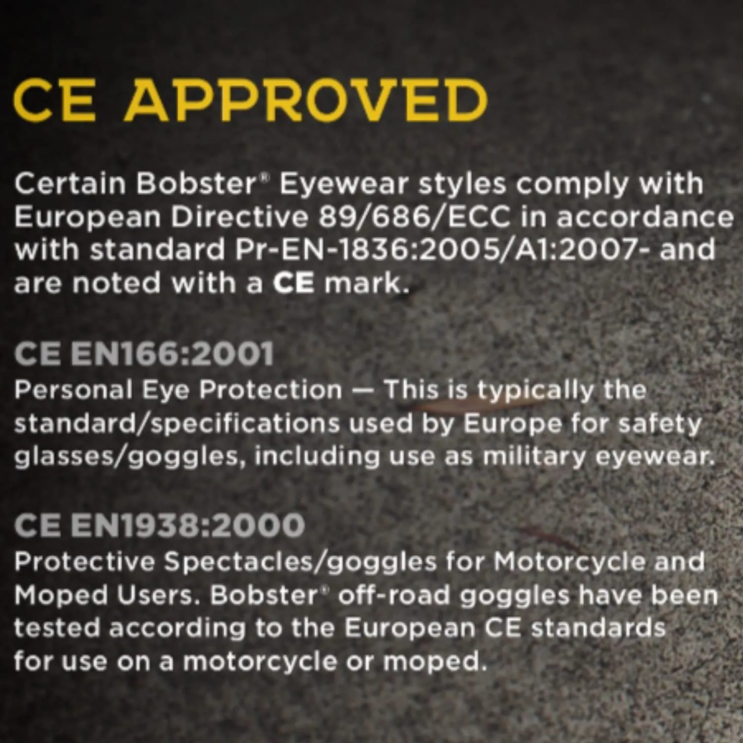 Bobster Bugeye Goggles