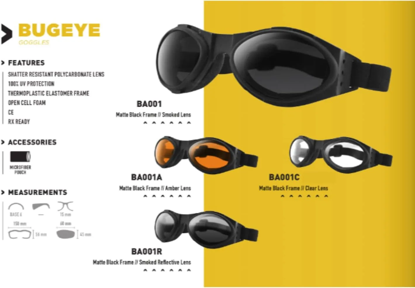 Bobster Bugeye Goggles
