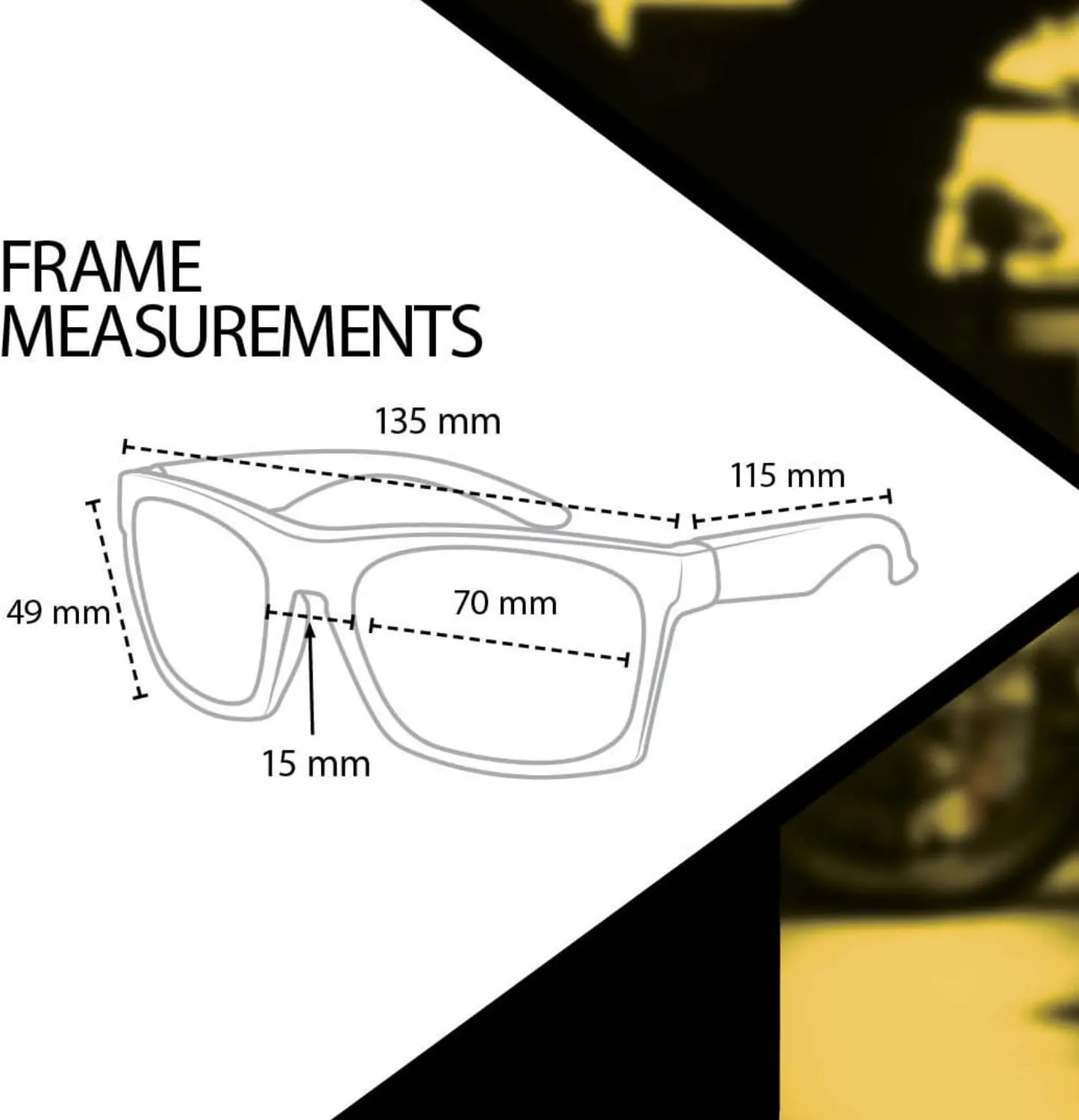 BOBSTER Charger Square Sunglasses, ANSI Z87