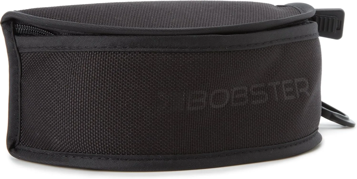 Bobster Cruiser 2 Goggles, Black Frame/3 Lenses (Smoked, Amber and Clear)