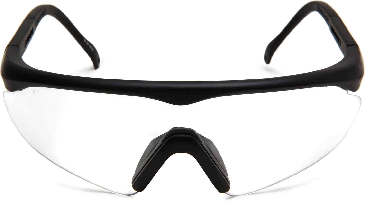 Bobster ESB Shooting Sunglasses, Black Frame/3 Lenses (Smoked, Amber and Clear)