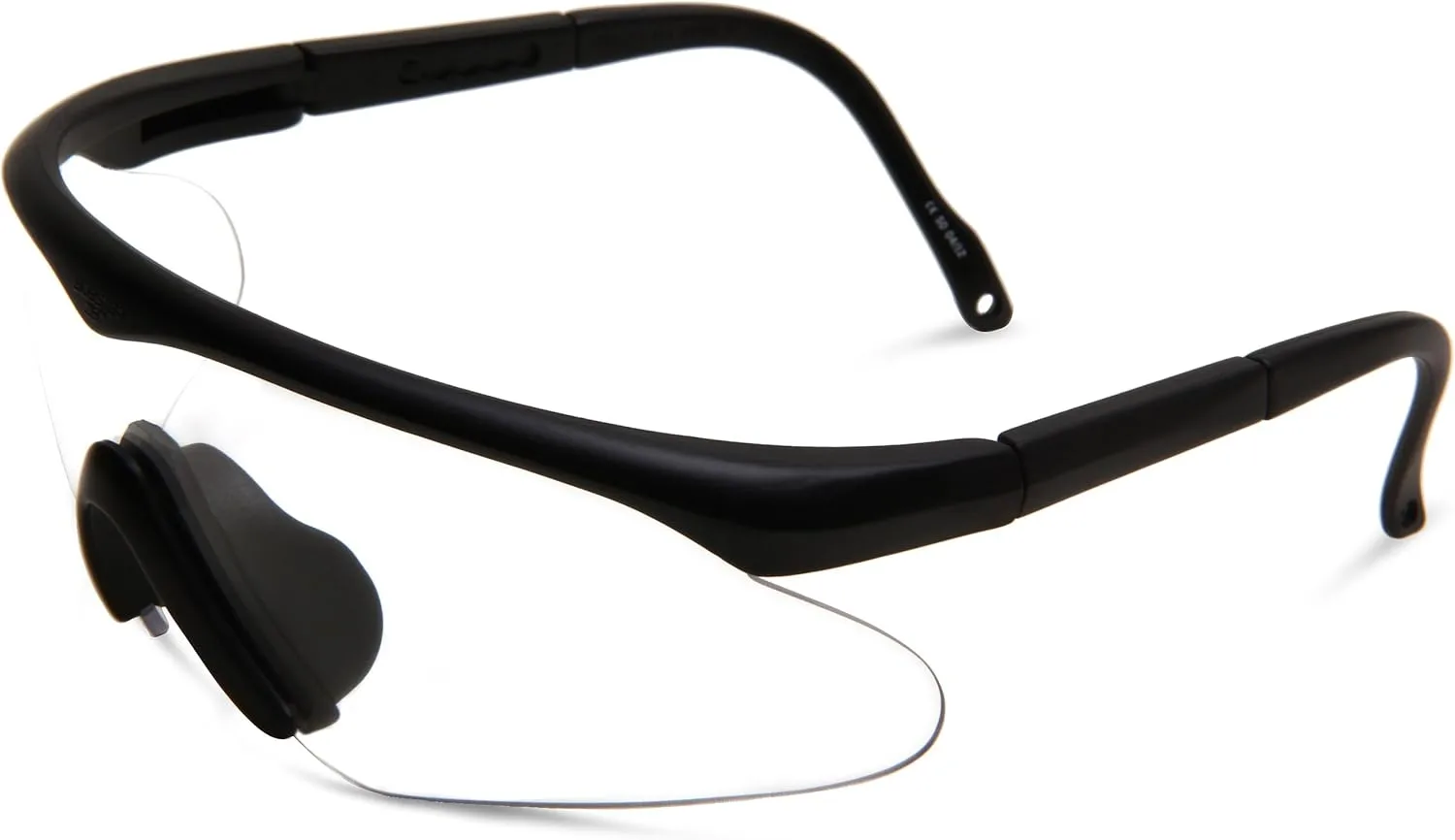 Bobster ESB Shooting Sunglasses, Black Frame/3 Lenses (Smoked, Amber and Clear)