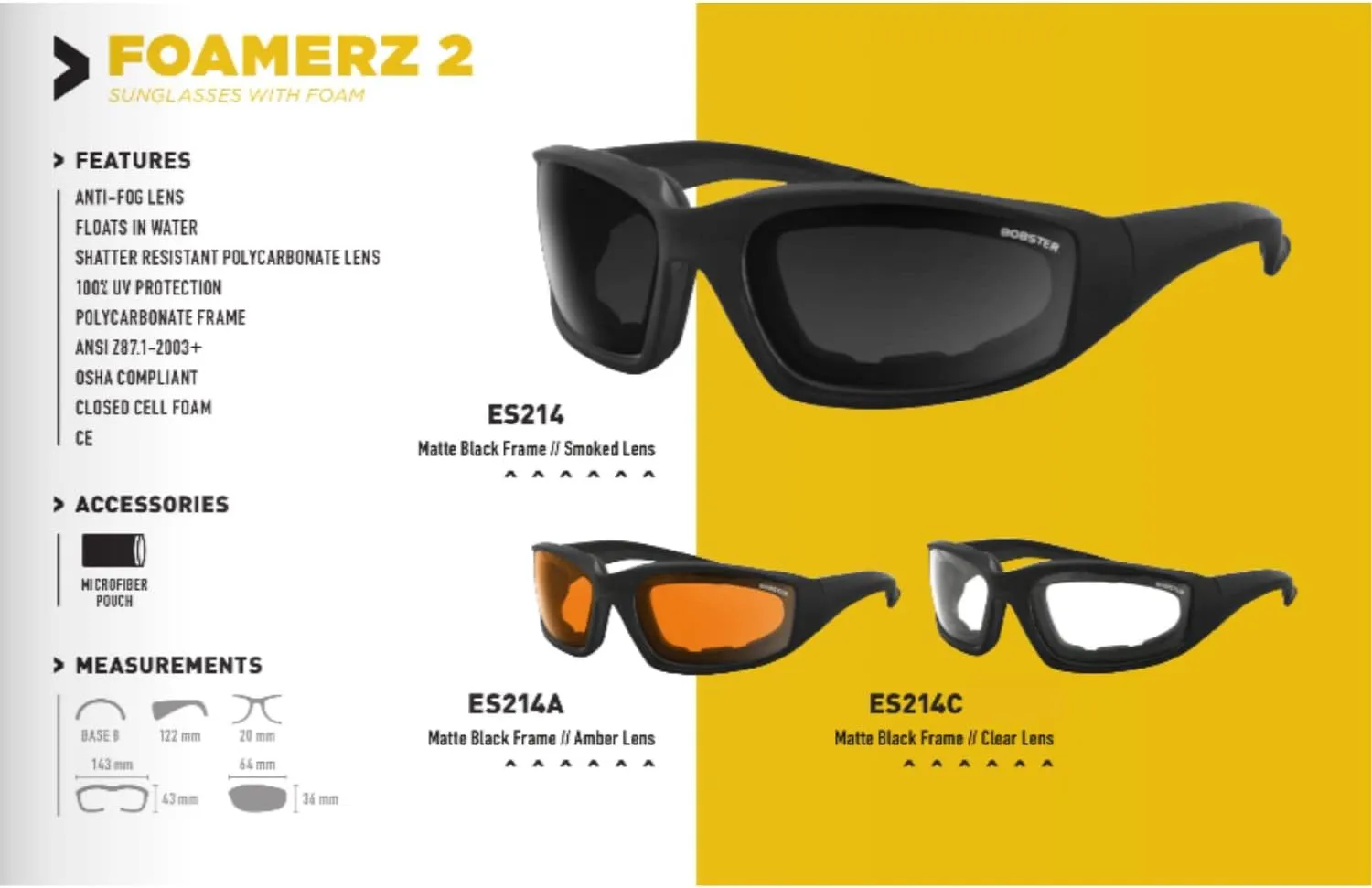 BOBSTER Foamerz 2 Sport Sunglasses
