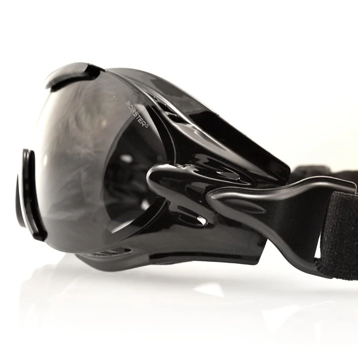 Bobster ® Phoenix, Gloss Black Frame, Smoked, Amber, & Clear Lens