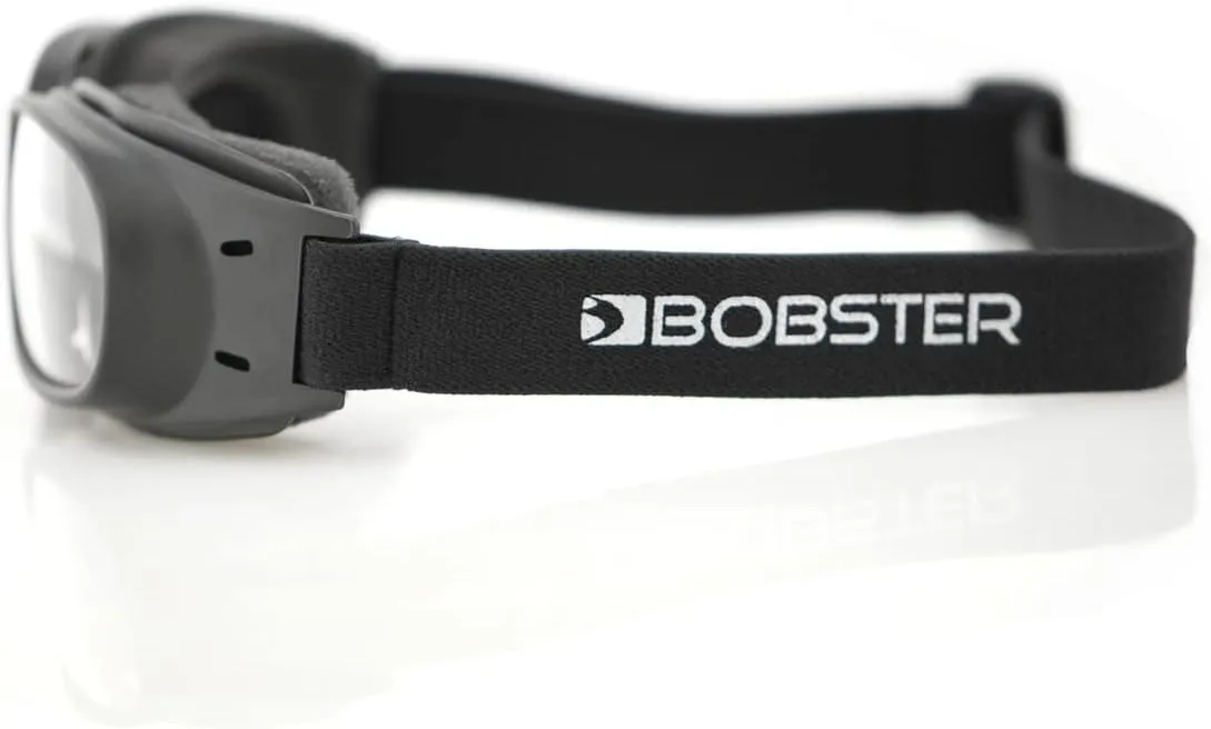 Bobster Piston Goggles, Matte Black Rubber Frame