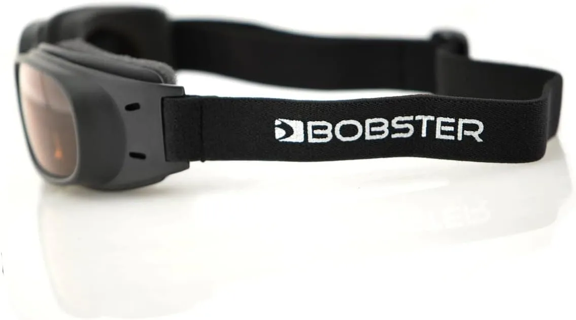 Bobster Piston Goggles, Matte Black Rubber Frame