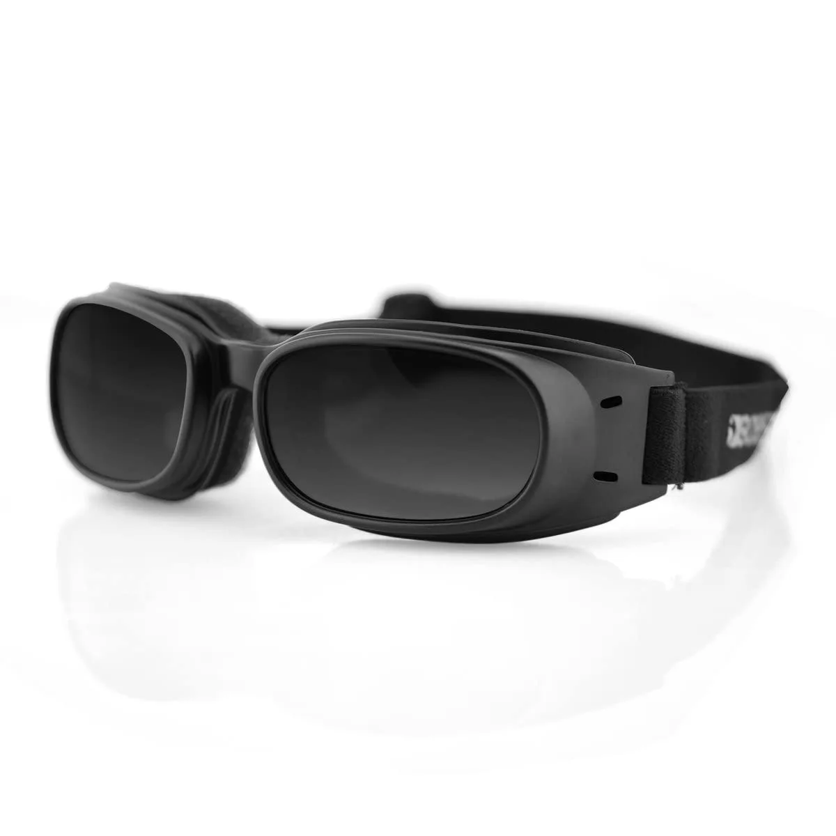 Bobster Piston Goggles, Matte Black Rubber Frame