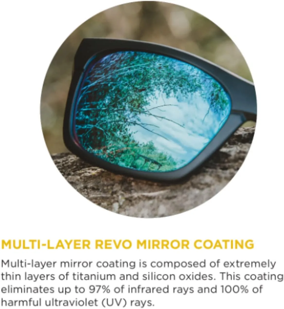 Bobster Route Sunglasses with High Definition REVO Lenses