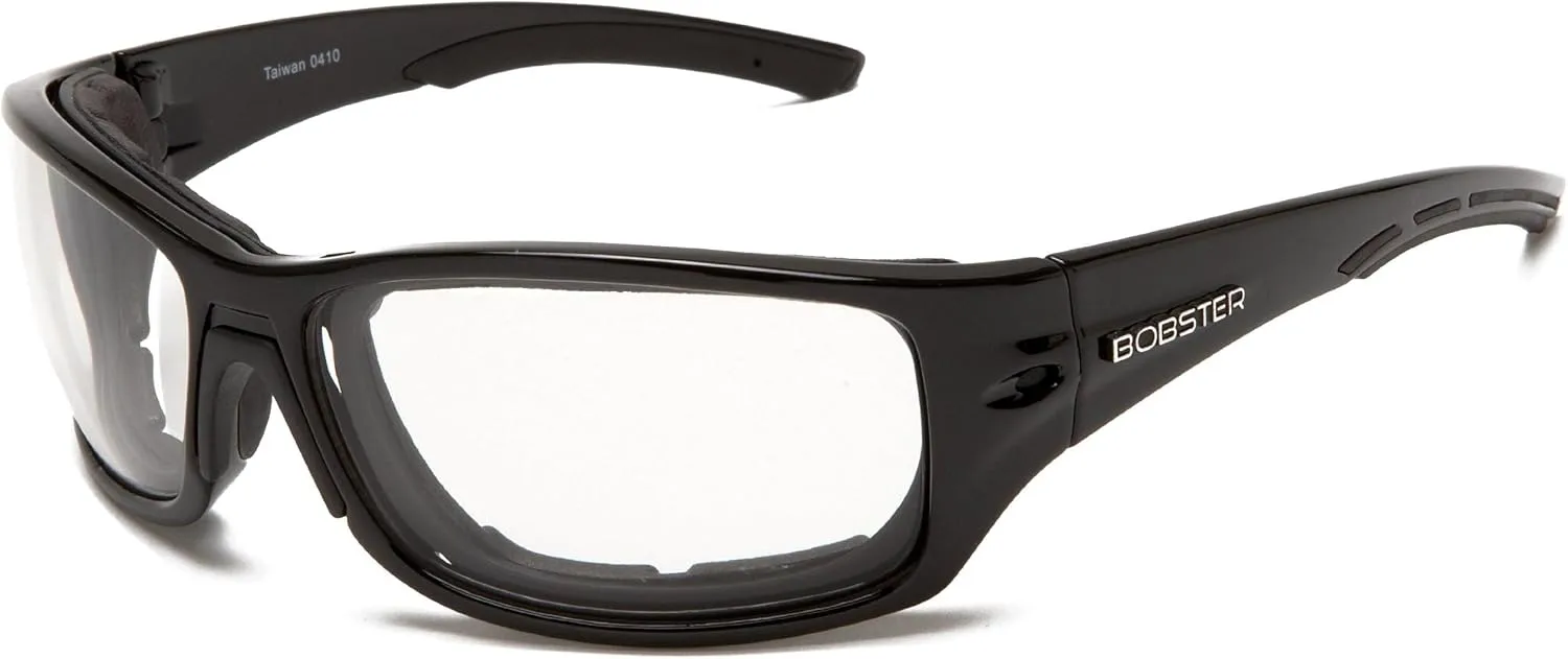 Bobster SS-SMS-4014120 Rukus, Black Frame/Smoke Lens, one size