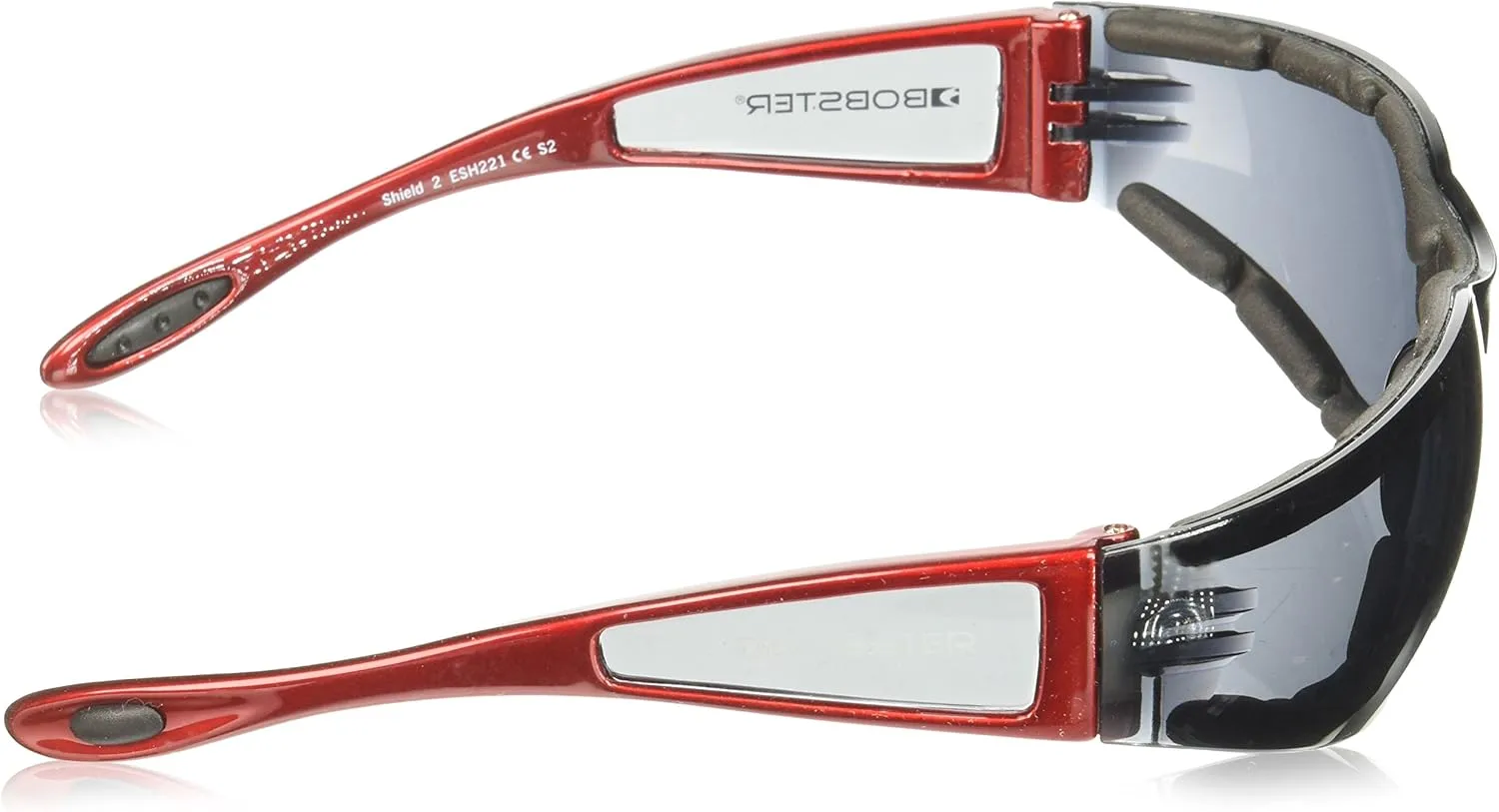 BOBSTER Shield II Frameless Sports Sunglasses with Closed Cell Foam