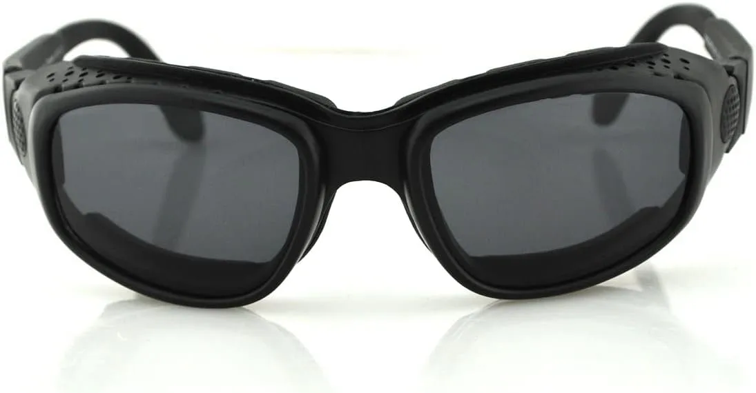 Bobster ® Sport & Street, Matte Black Frame, Smoked, Amber, & Clear Lens