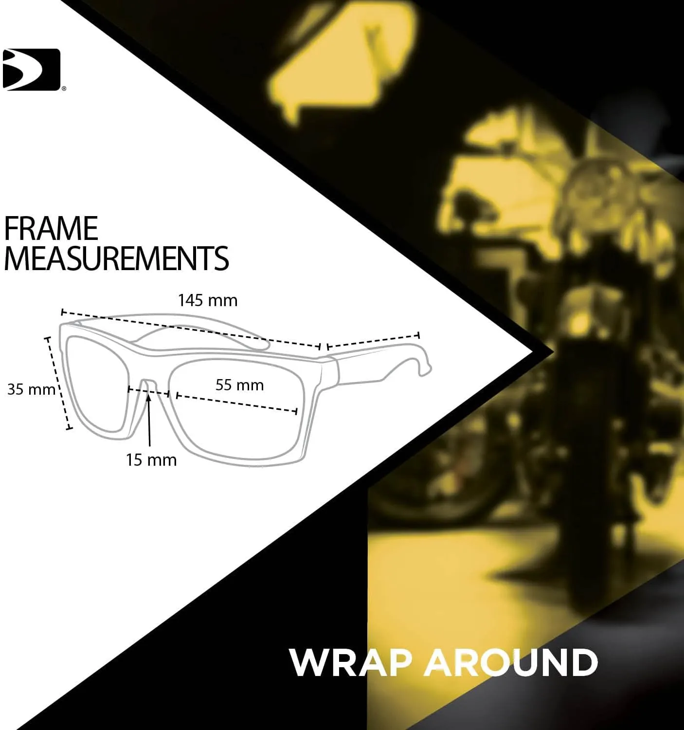 BOBSTER Wrap Around Goggles