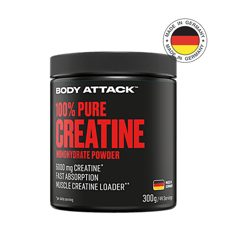 Body Attack 100% Pure Creatine 300g | كرياتين بودي اتاك
