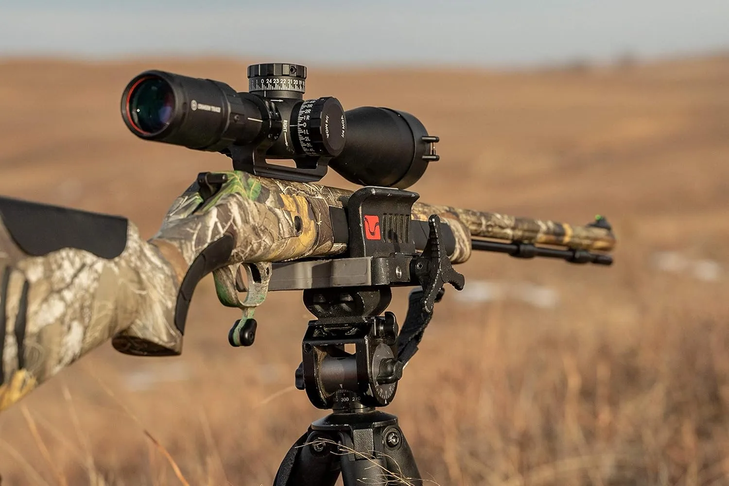 BOG Great Divide Western Tripod with Lightweight Carbon Fiber Construction, Arca-Swiss Compatibility, Retractable Spikes