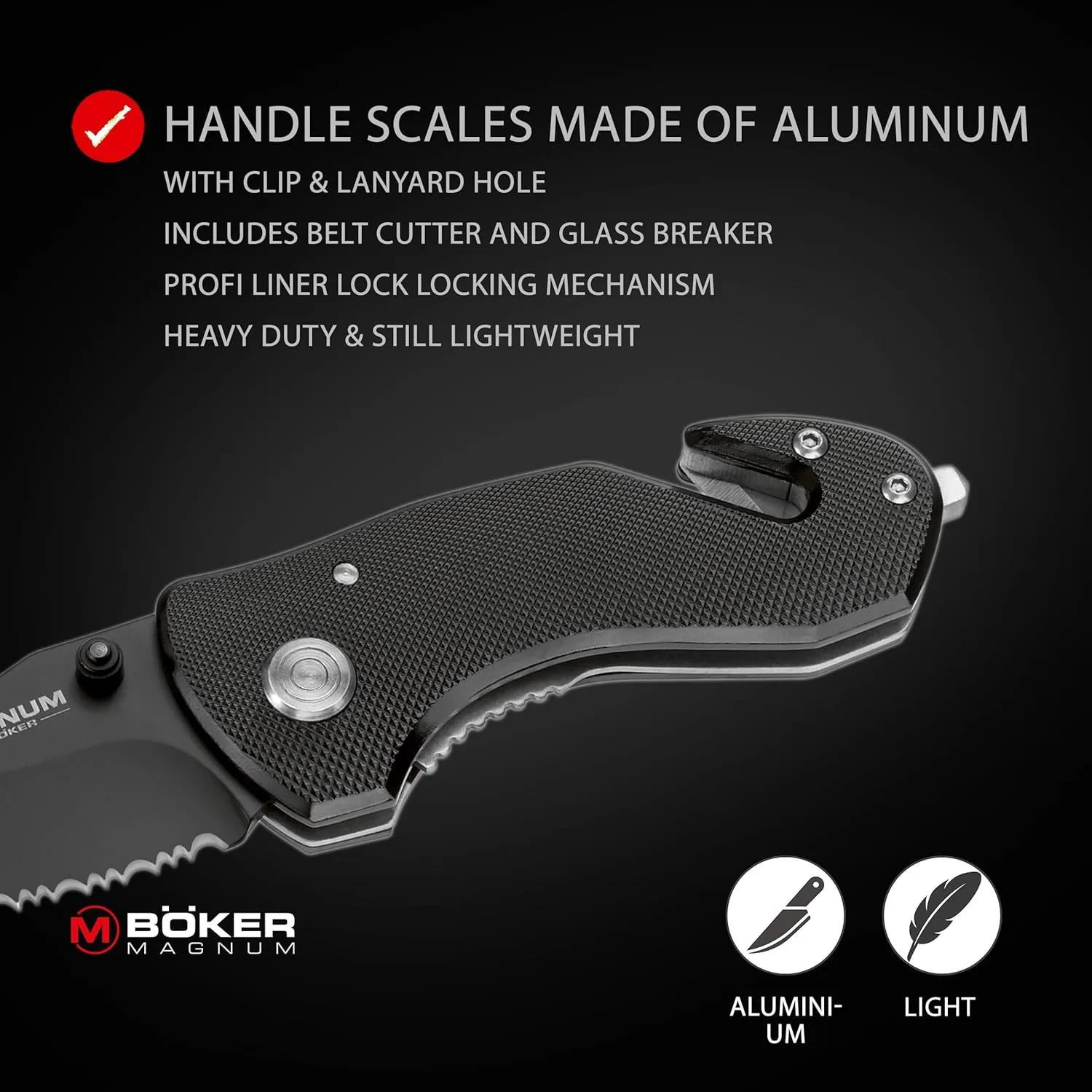 Magnum Compact Rescue Knife