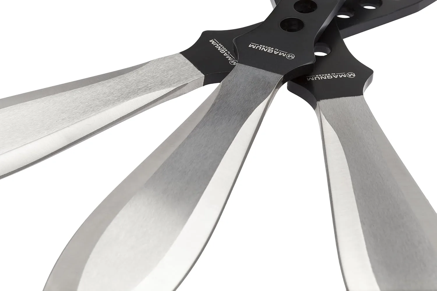 Boker Magnum 02GL193 Set Profi-I Throwing Knife with 10 1/4 in. 420 Stainless Steel Blade, Black