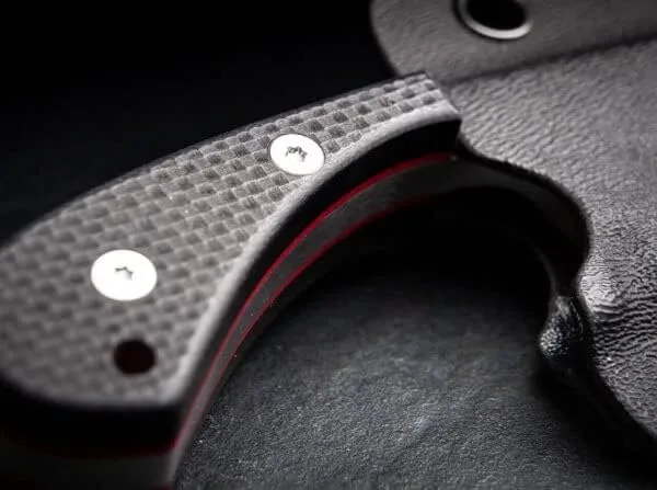 Boker Plus Sigyn - 1.97" Satin D2 Drop Point Blade with G10 Scales and Ball Chain Kydex Neck Sheath Designed by andre