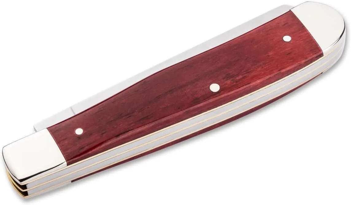 BÖKER Traditional Series 2.0 Trapper – Dual-Blade Slip-Joint Pocket Knife, Made in Solingen Germany