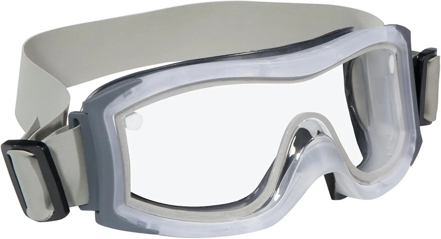 Bollé Safety 254-DU-40097 Duo Safety Goggles with Thermo-Plastic Rubber Frame and Clear Anti-Fog Lens