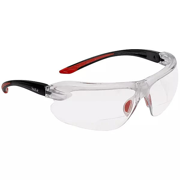 Bollé Safety Safety Reader Glasses, +1.5 Diopter, Clear