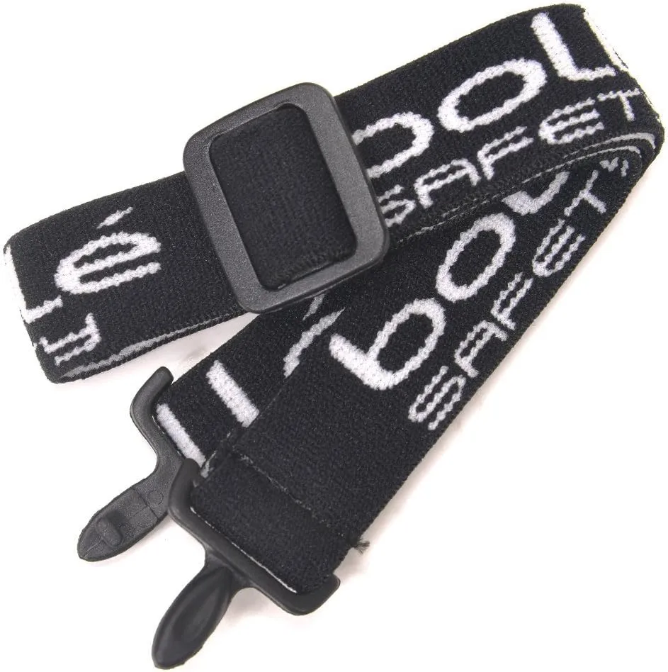 Bollé Safety 253-TR-40089 Tracker Safety Eyewear with Black/Gray Polycarbonate + TPE Full Frame and Welding Lens