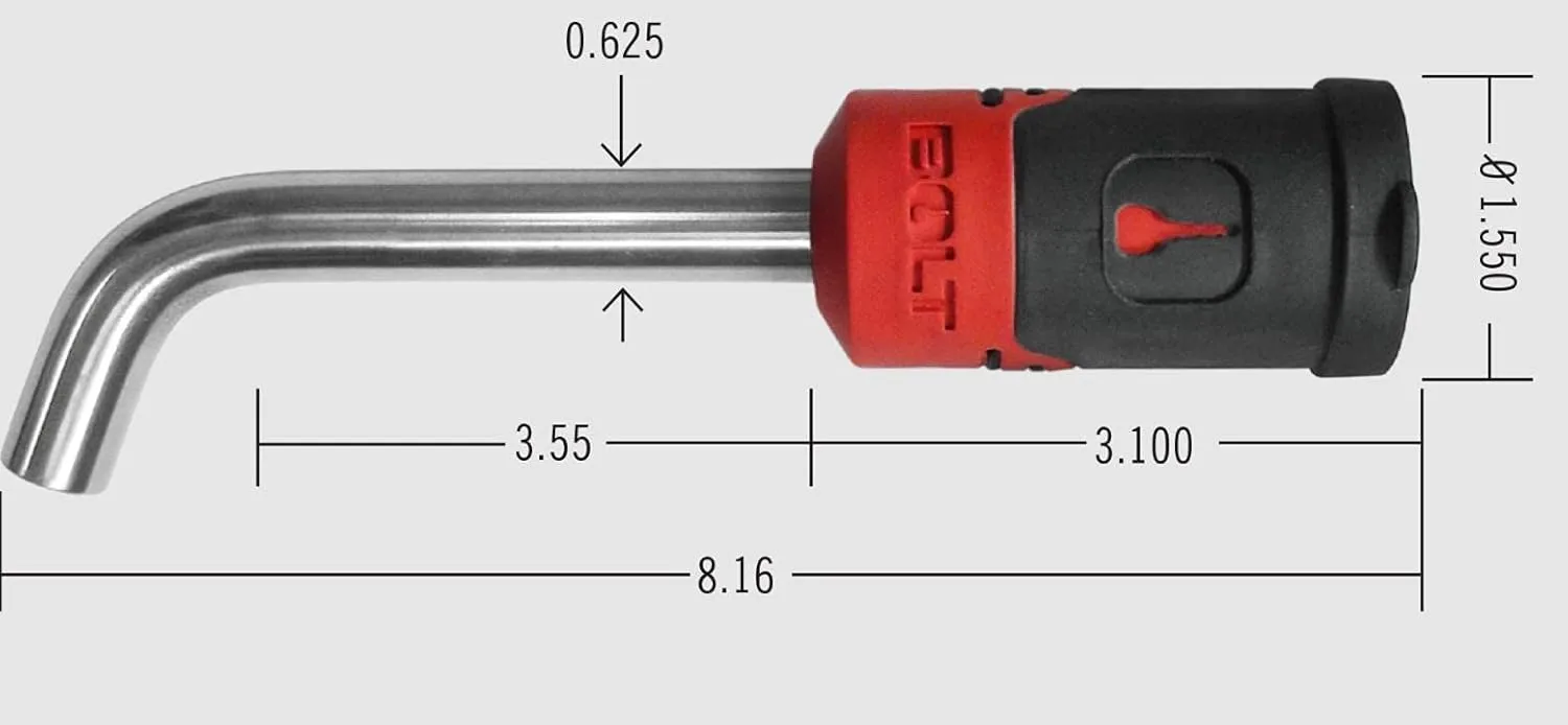 Bolt 7023583 5/8" Receiver Lock for Nissan Keys