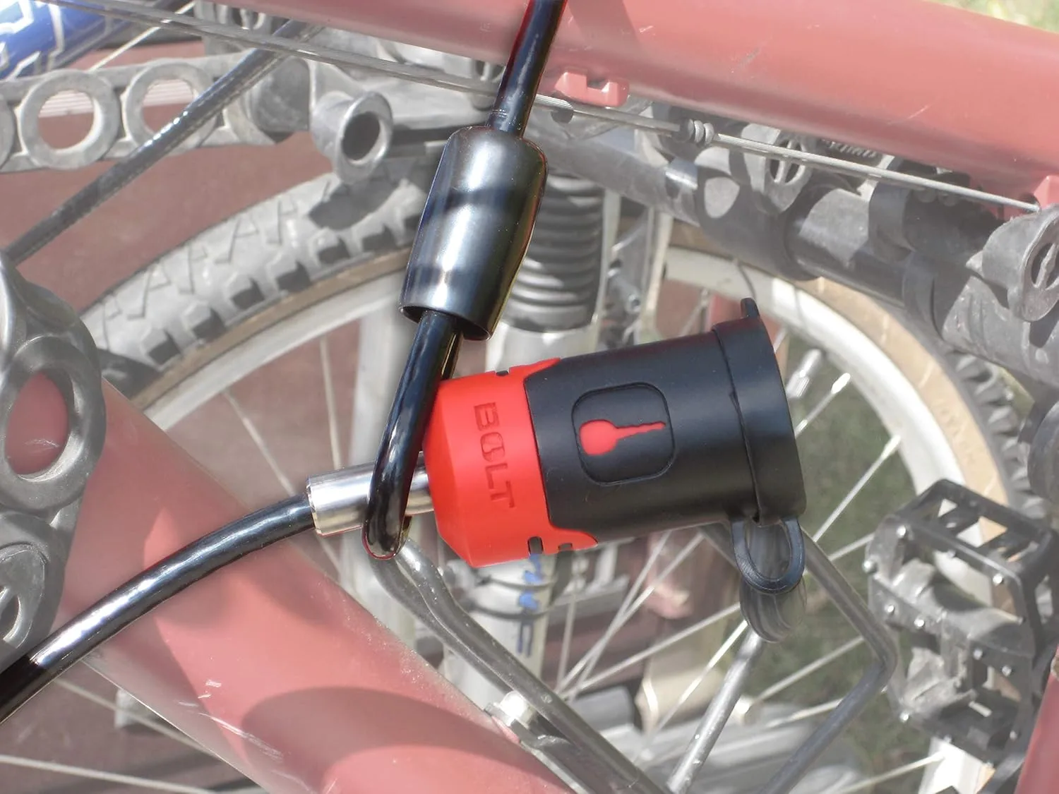 BOLT 6' Cable Lock with One-Key Lock Technology