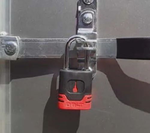 Bolt 7023537 Padlock for Chevrolet, GMC, Buick and Cadillac Center Cut Keys (Pack of 1)