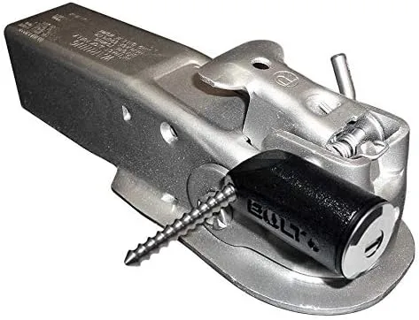 Bolt 7025286 Trailer Coupler Pin Lock for Chrysler, Dodge, Jeep and Ram Keys, White