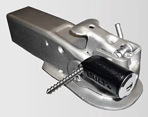 Bolt 7025286 Trailer Coupler Pin Lock for Chrysler, Dodge, Jeep and Ram Keys, White