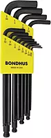 Bondhus 10936 set of 12 Balldriver L-wrenches, ProGuard Finish, sizes .050-5/16-Inch