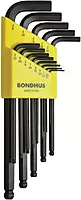 Bondhus 10937 Set of 13 Balldriver L-wrenches, sizes .050-3/8-Inch One Size Classic