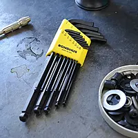 Bondhus 10937 Set of 13 Balldriver L-wrenches, sizes .050-3/8-Inch One Size Classic
