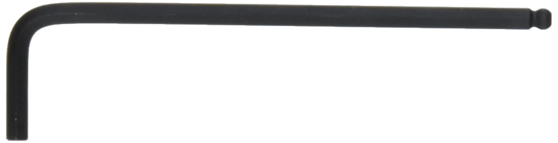 Bondhus 10964 5mm Ball End Tip Hex Key L Wrench with ProGuard Finish and Long Arm, 119mm, 5 Piece