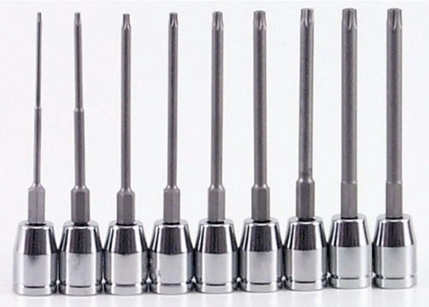 Bondhus PHTX9/S-6 T8 to T40, 6" Long, Star ProHold Socket Bits & Sockets