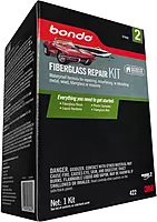 Bondo Fiberglass Resin Repair Kit, 00422, 0.9 Quart
