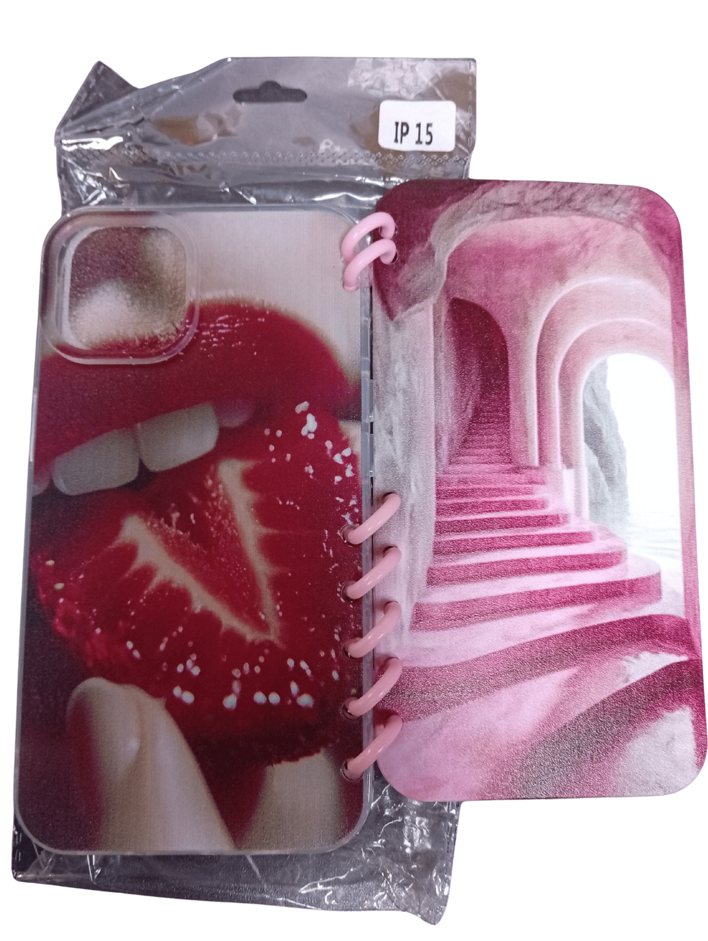 IPhone 15 kwali Teddy Book Cover Case