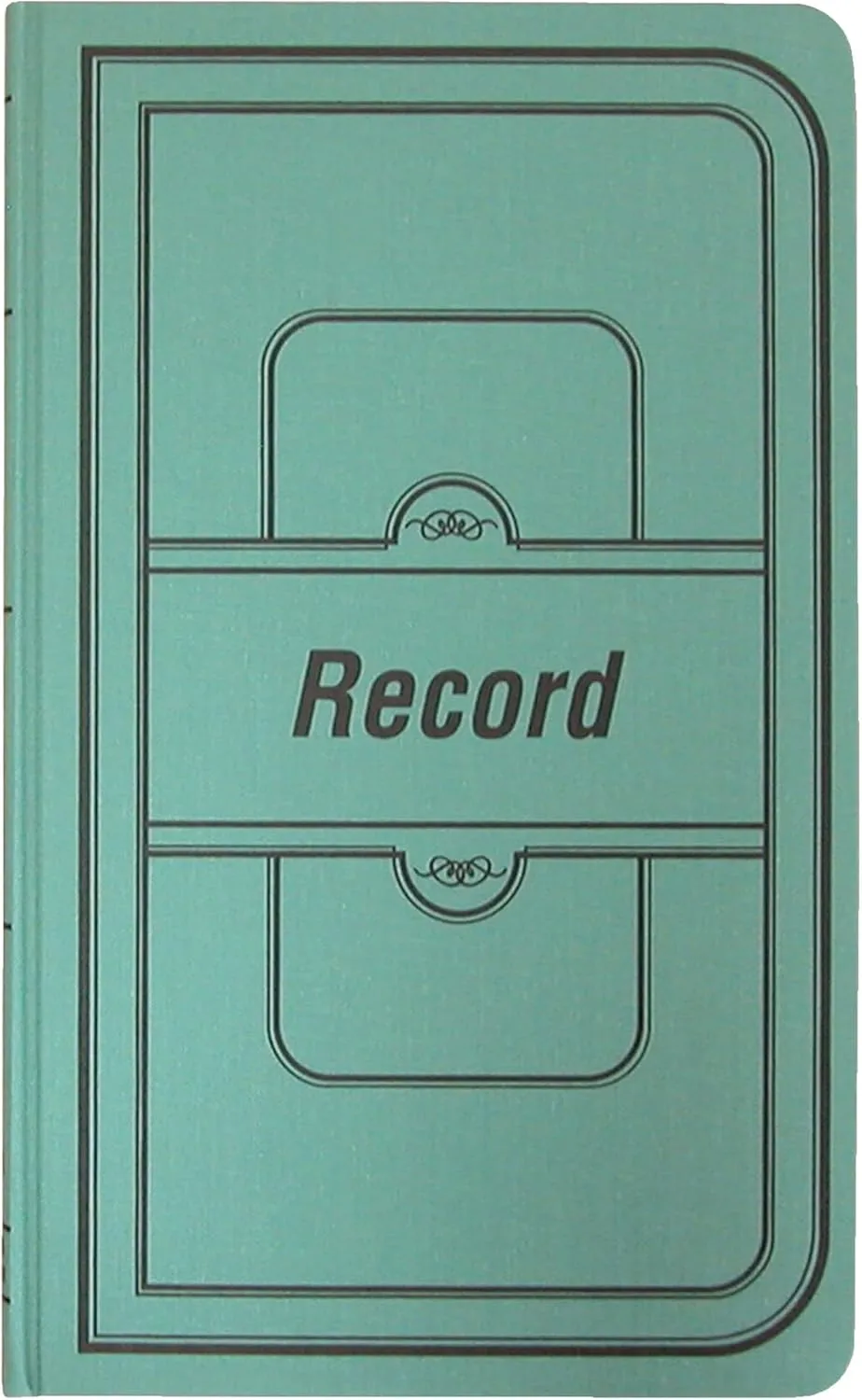Boorum & Pease® Canvas Account Book, Record, 16 Lb., 12 1/8" x 7 5/8", 500 Pages, Blue