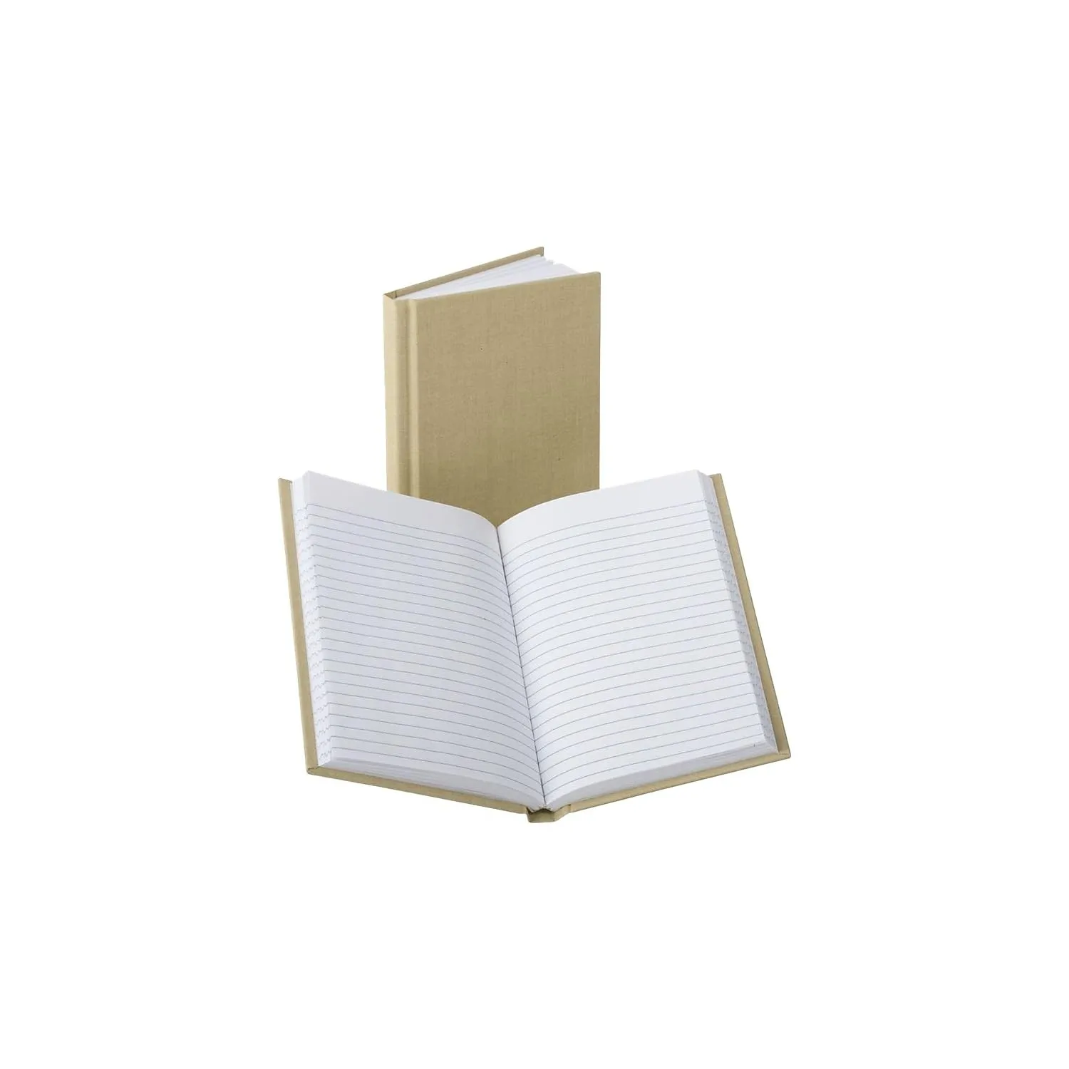 Boorum & Pease Memo Book, 96 Sheets, 4.13 x 7 in, Tan Hardcover