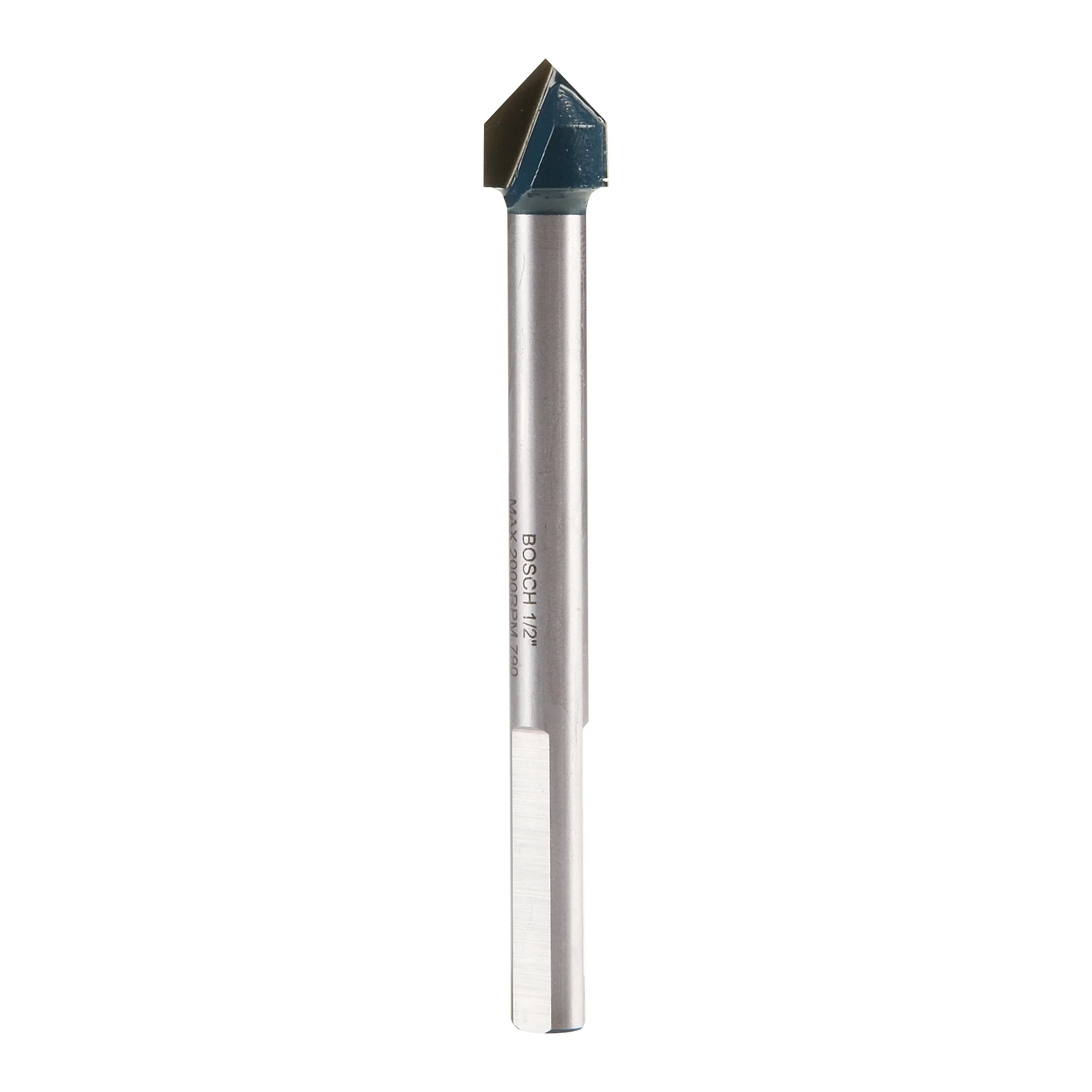 BOSCH POWER TOOLS Carbide Tipped Glass & Tile 1-Piece Drill Bit