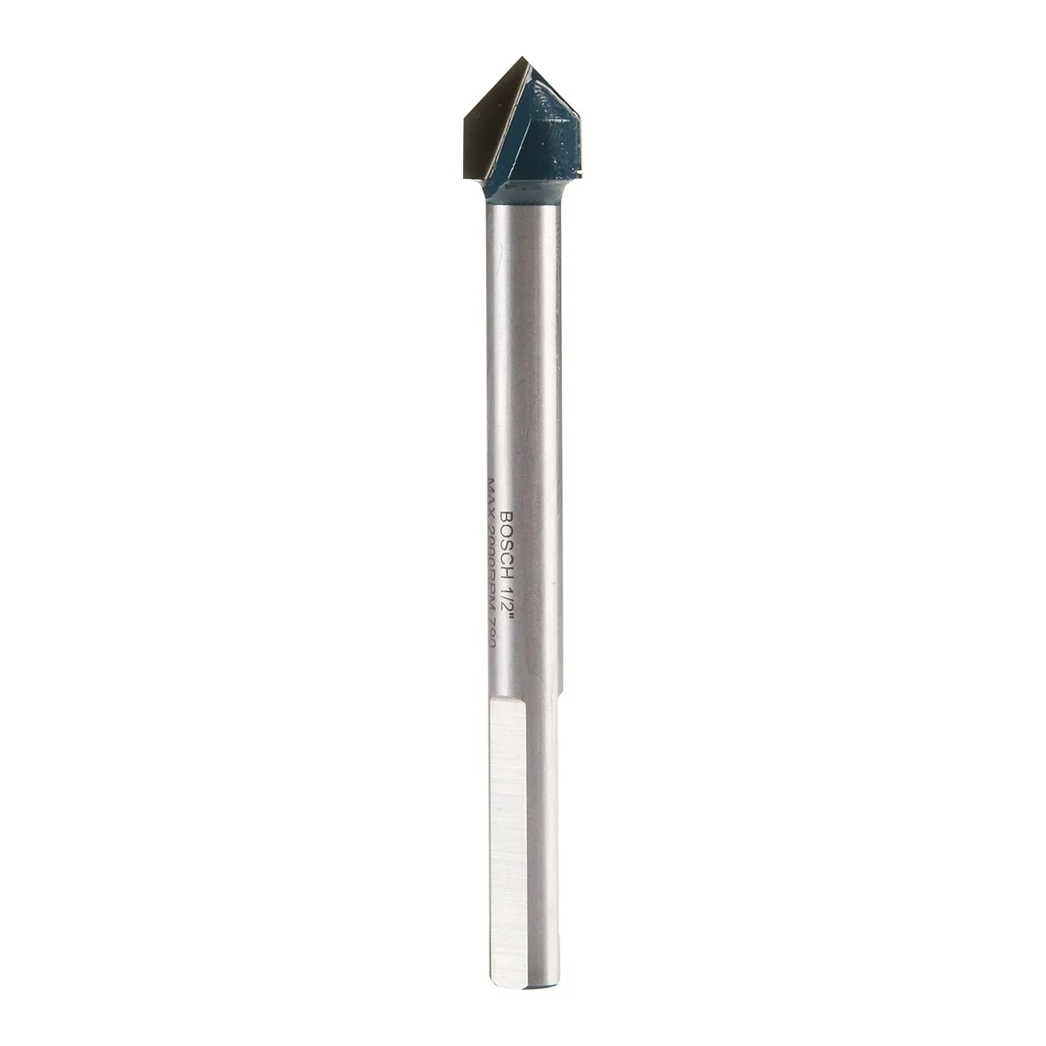 BOSCH POWER TOOLS Carbide Tipped Glass & Tile 1-Piece Drill Bit