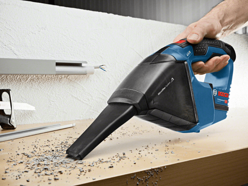 GAS 12V CORDLESS VACUUM CLEANER WITH BATTERY & CHARGER