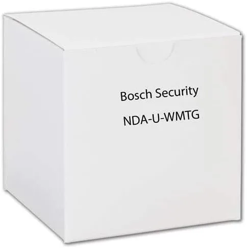 Bosch NDA-U-WMTG Universal Pendant Wall Mount for Fixed Dome Cameras, Gang Box Compatible, White
