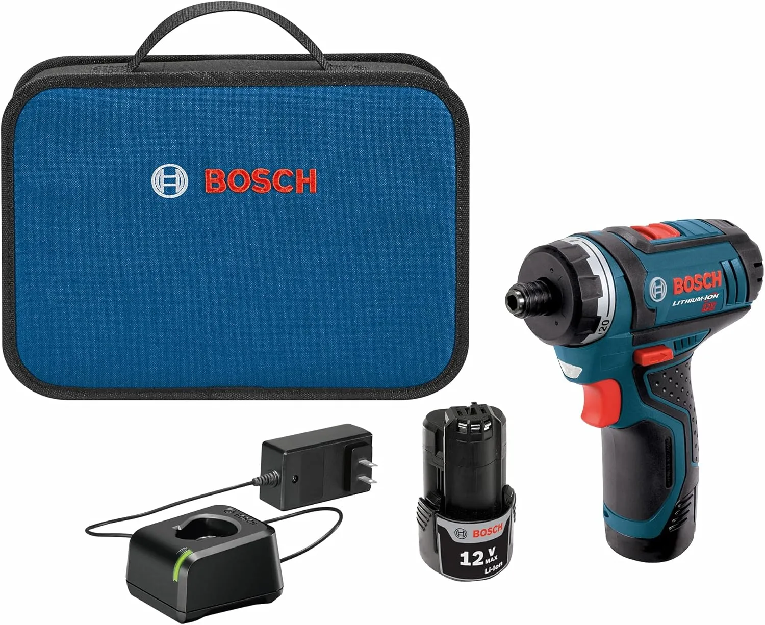Bosch PS21-2A 12V Max Two-Speed Pocket Driver Kit Industrial
