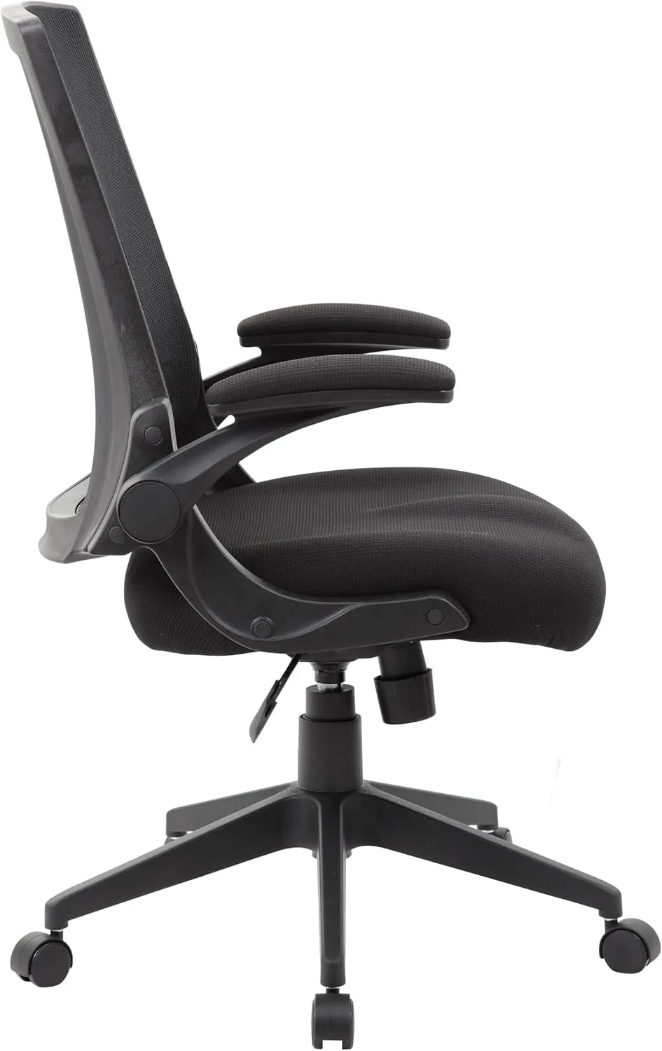 Boss Office Products Adjustable Mesh Task Chair, Black