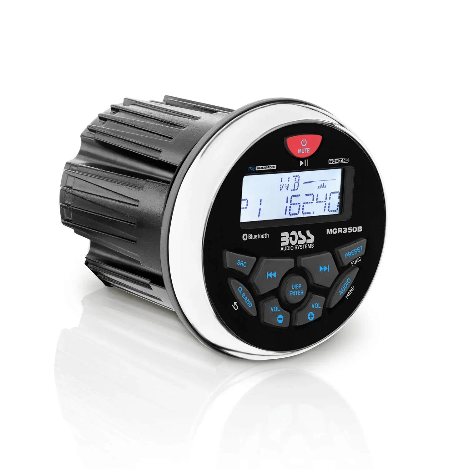 BOSS Audio Systems MGR350B Marine Gauge Receiver and Speaker Kits