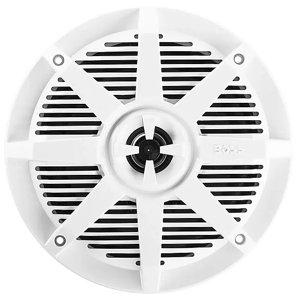 BOSS Audio Systems MR62W 6.5 inch Marine Boat Stereo Speakers - 200 Watts (per Pair), Coaxial, 2 Way, Full Range, 4 Ohms
