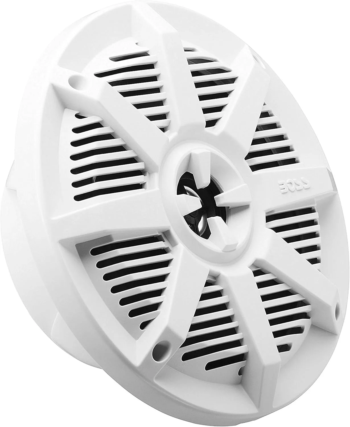 BOSS Audio Systems MR62W 6.5 inch Marine Boat Stereo Speakers - 200 Watts (per Pair), Coaxial, 2 Way, Full Range, 4 Ohms
