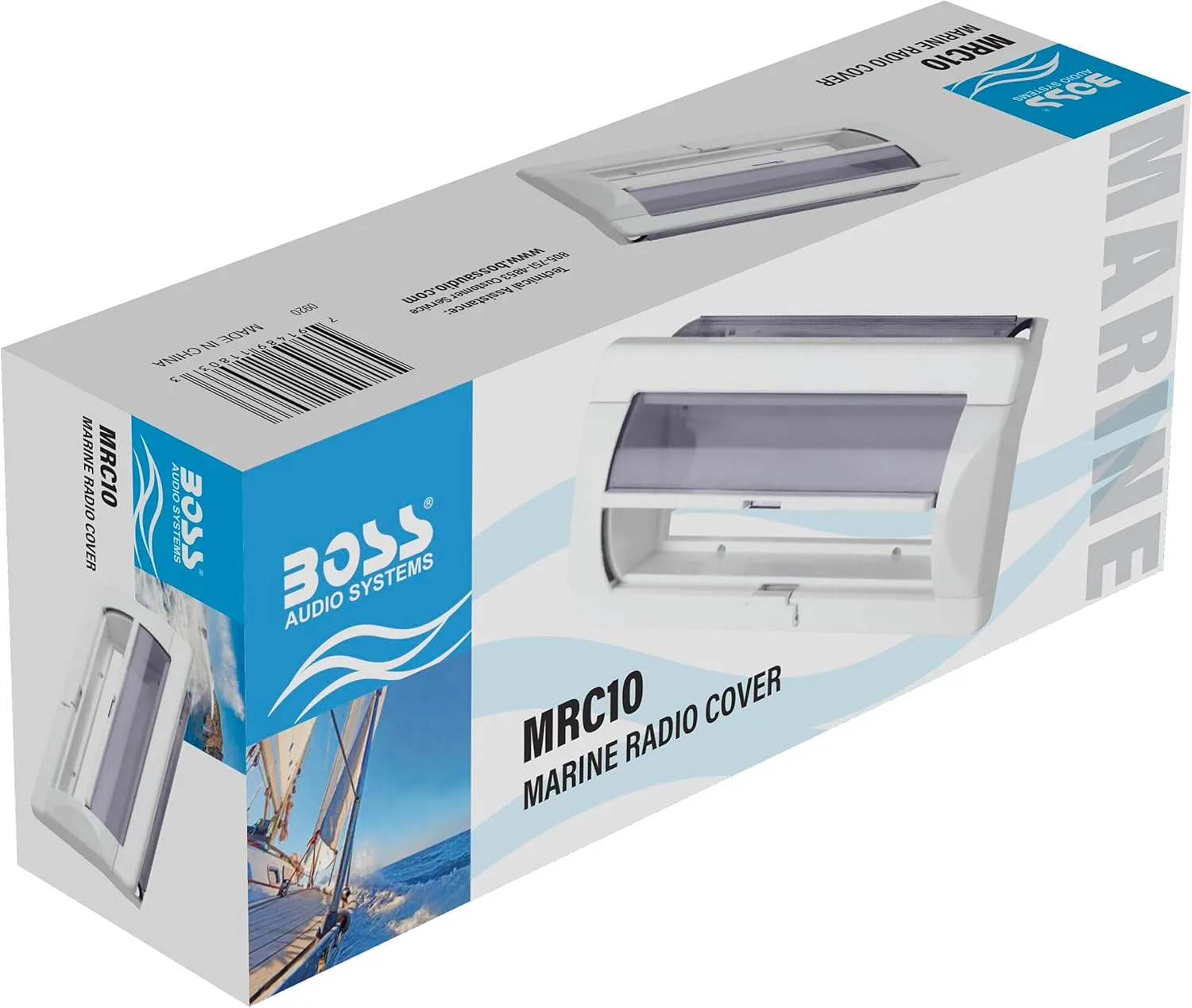 BOSS Audio Systems Universal Marine Waterproof Radio Cover